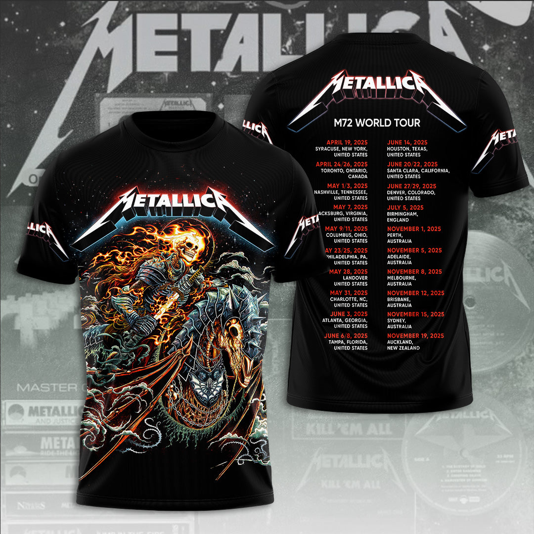Metallica 3D Apparel – TANTN 13646
