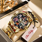 Elvis Presley Black Stainless Steel Watch – GNE 745