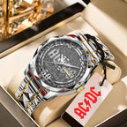 AC/DC Alloy Luxury Quartz Watch – TANTN 13795