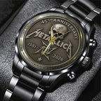 Metallica Black Stainless Steel Watch – TANTN 13815