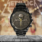 Metallica Black Stainless Steel Watch – TANTN 13815