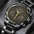Metallica Black Stainless Steel Watch – TANTN 13816