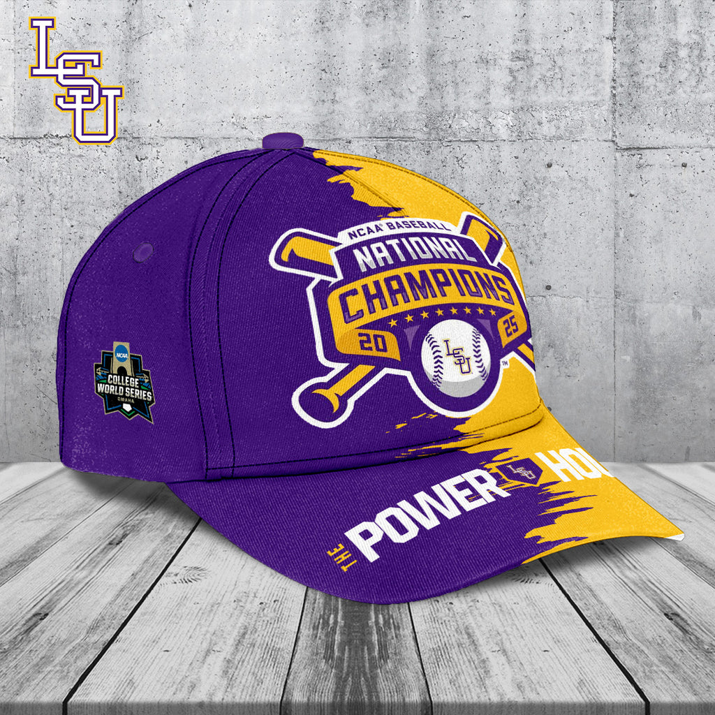 LSU Tigers Baseball 2025 National Champions Classic Cap – TANTN 13852