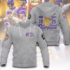 LSU Tigers Baseball 2025 National Champions 3D Apparel – TANTN 13883