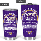 LSU Tigers Baseball Tumbler Cup – TANTN 13929