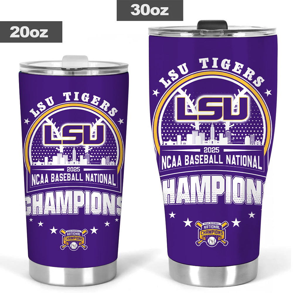 LSU Tigers Baseball Tumbler Cup – TANTN 13929