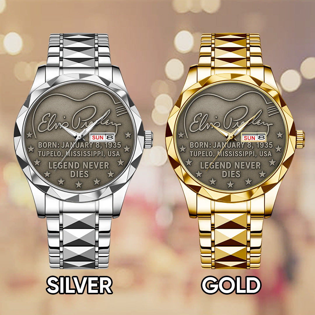 Elvis Presley Alloy Luxury Quartz Watch – TANTN 14030