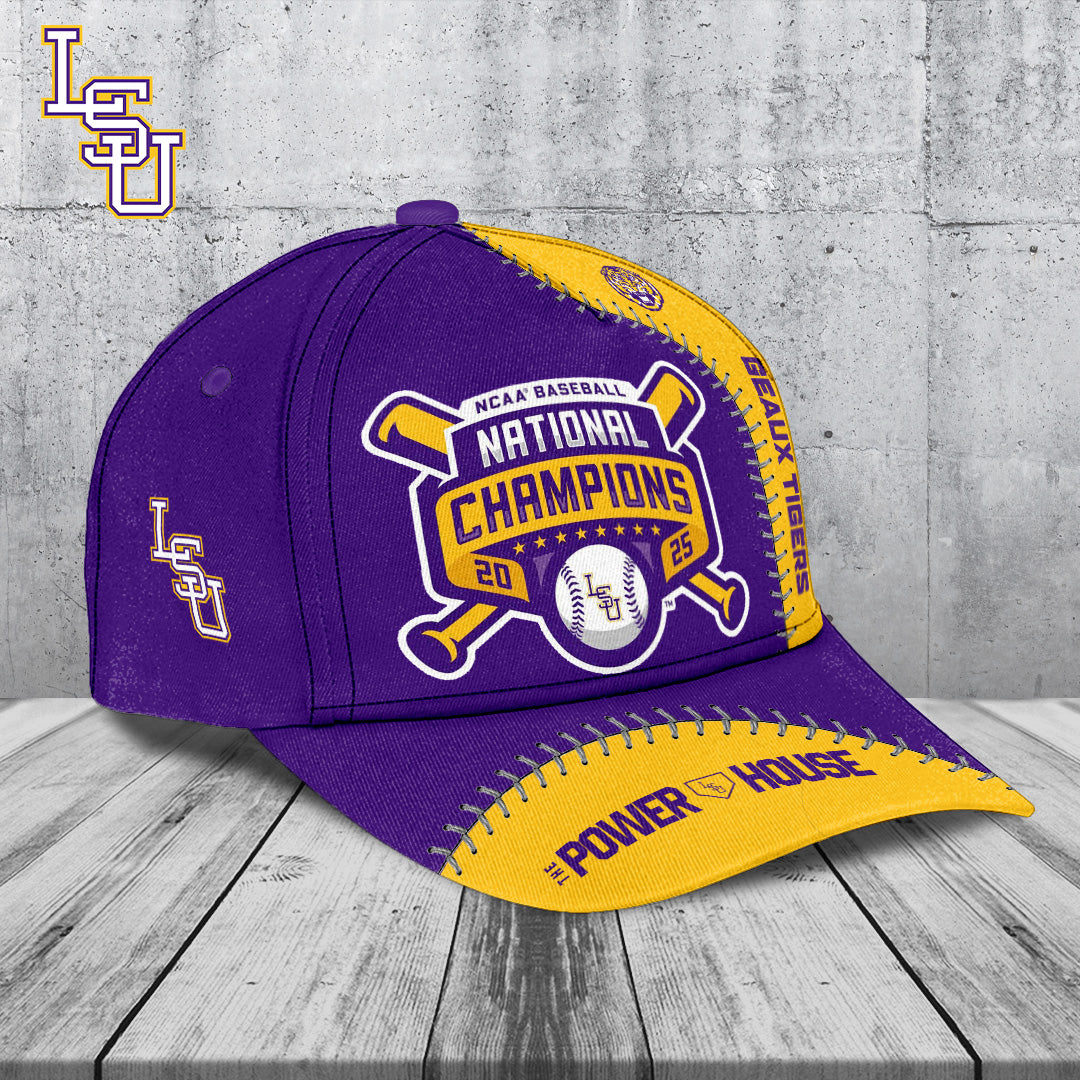 LSU Tigers Baseball 2025 National Champions Classic Cap – TANTN 14034