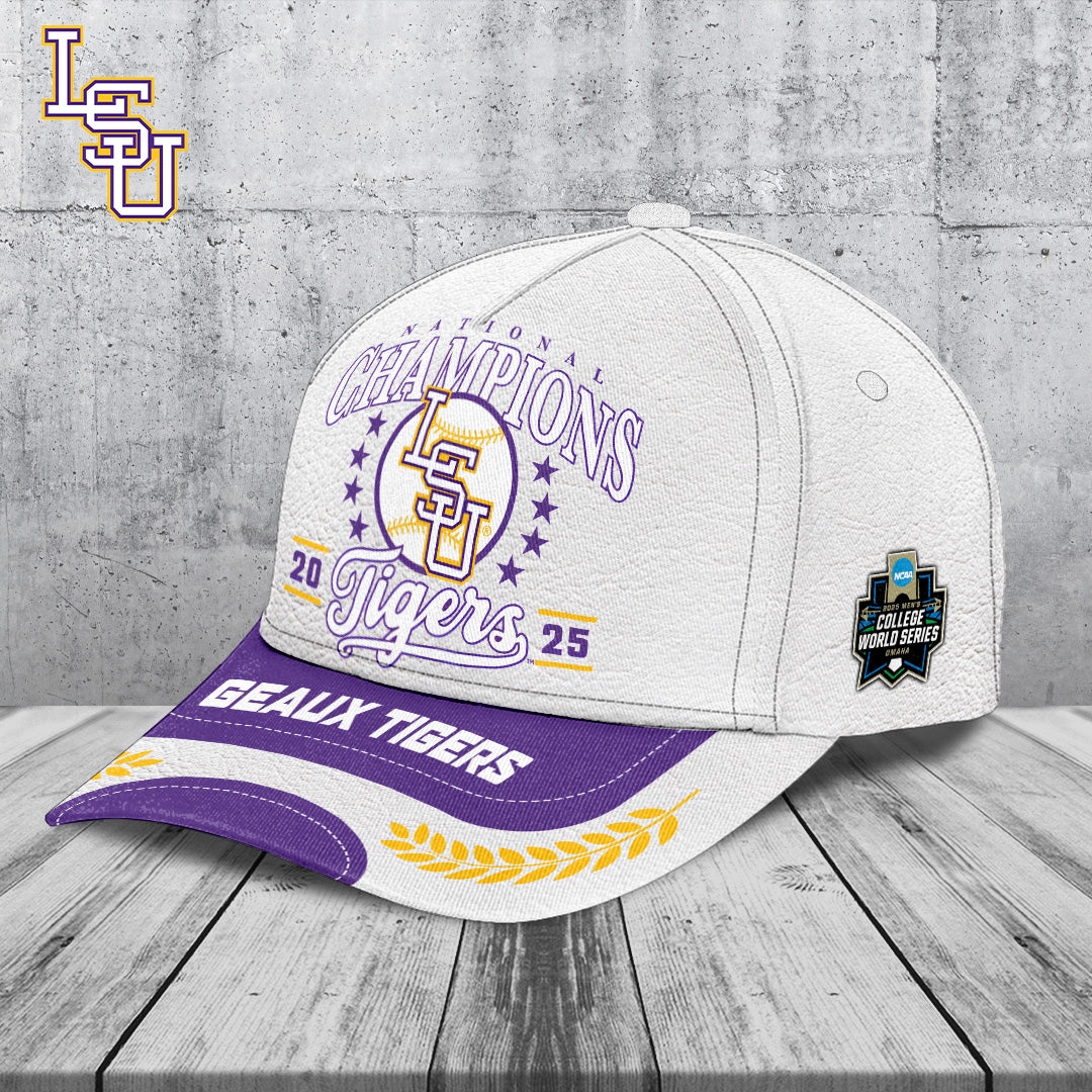LSU Tigers Baseball 2025 National Champions Classic Cap – TANTN 14096