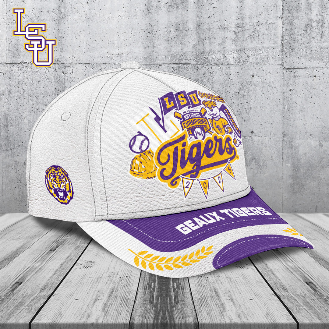 LSU Tigers Baseball 2025 National Champions Classic Cap – TANTN 14138