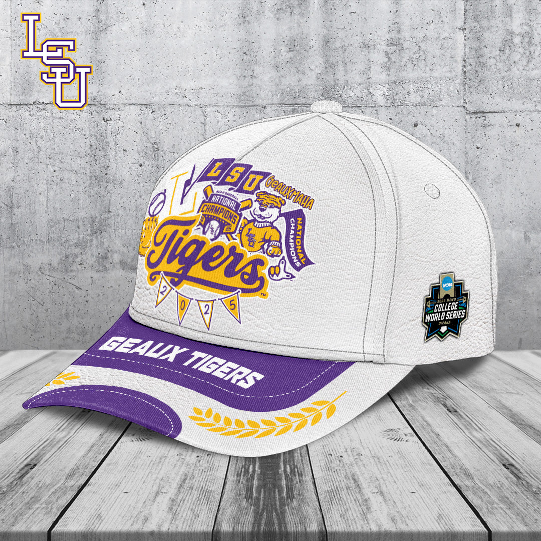LSU Tigers Baseball 2025 National Champions Classic Cap – TANTN 14138