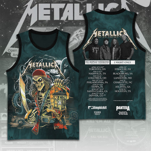 Metallica Basketball Jersey – TANTN 14208