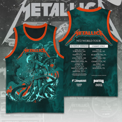 Metallica Basketball Jersey – TANTN 14210