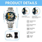 Oklahoma City Thunder 2025 NBA Champions Alloy Luxury Quartz Watch – TANTN 14226