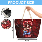 Elvis Presley Hemp Rope Tote Bag – TANTN 14246