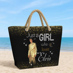 Elvis Presley Hemp Rope Tote Bag – TANTN 14289