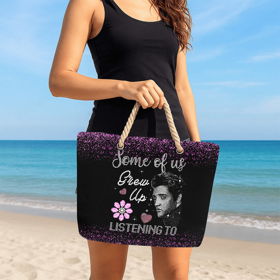 Elvis Presley Hemp Rope Tote Bag – TANTN 14296