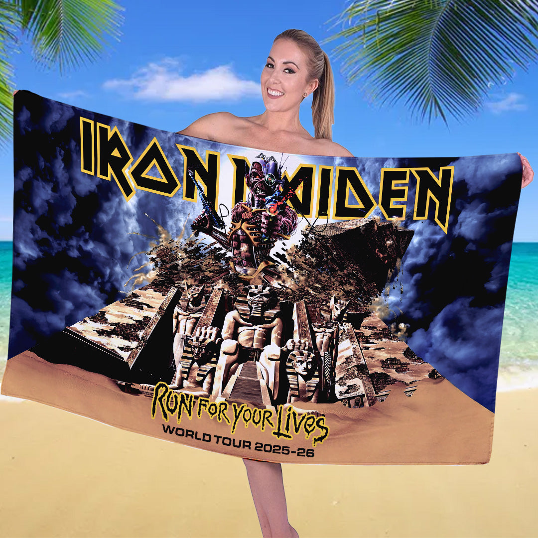 Iron Maiden Rectangle Beach Towel – TANTN 14494