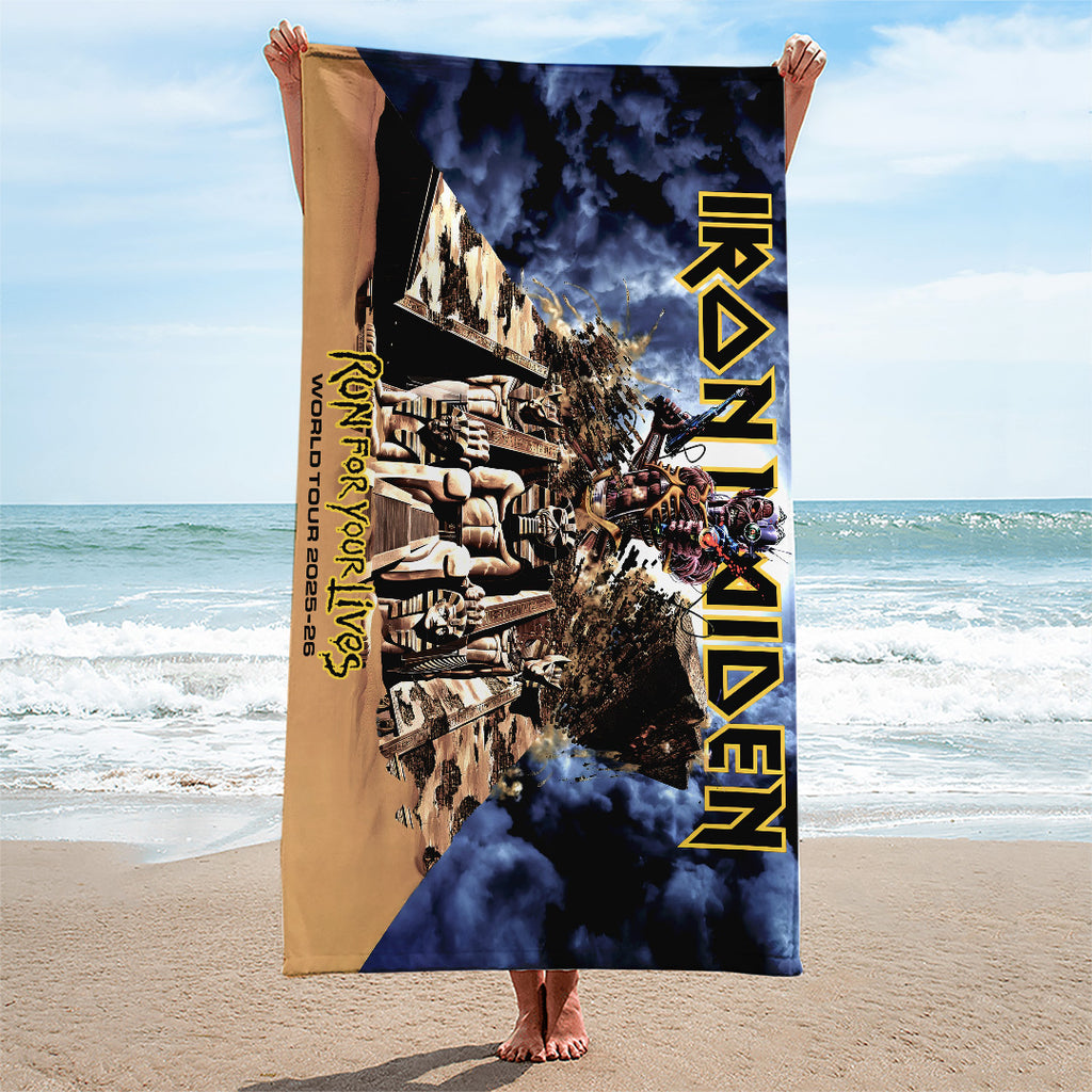 Iron Maiden Rectangle Beach Towel – TANTN 14494