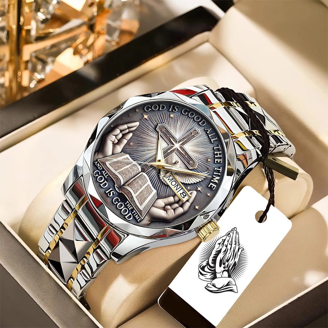 God is Good Alloy Luxury Quartz Watch – TANTN 14535
