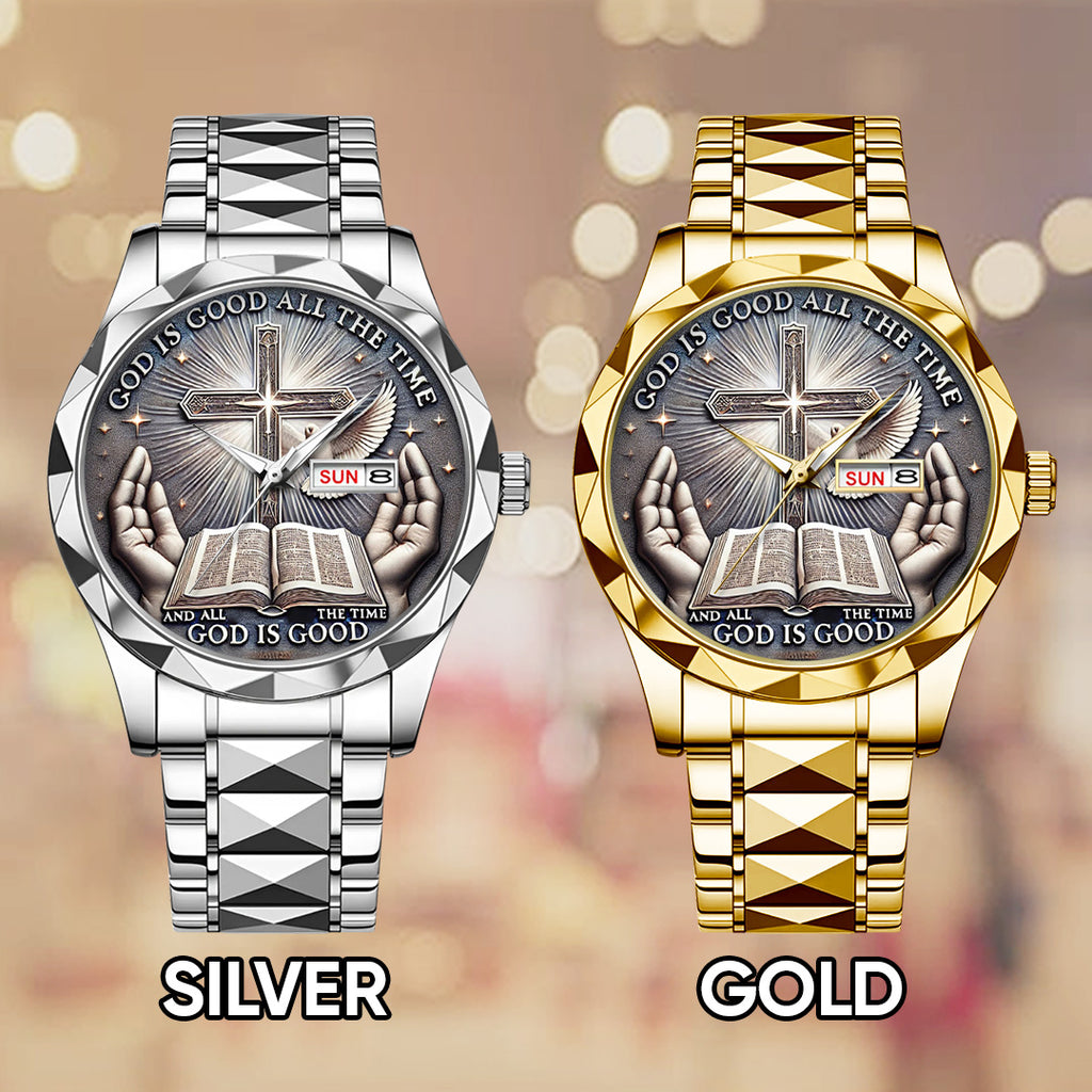 God is Good Alloy Luxury Quartz Watch – TANTN 14535