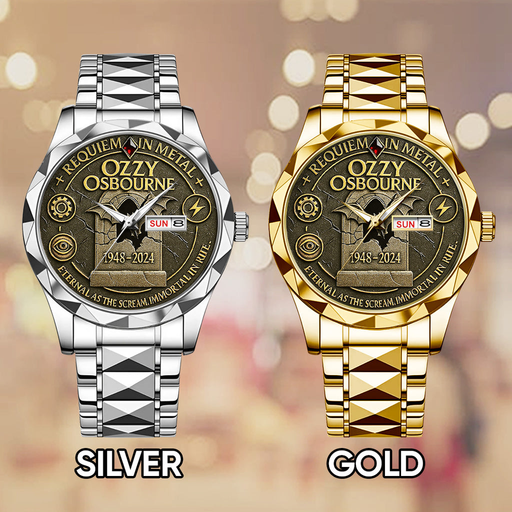Ozzy Osbourne Alloy Luxury Quartz Watch – TANTN 14735