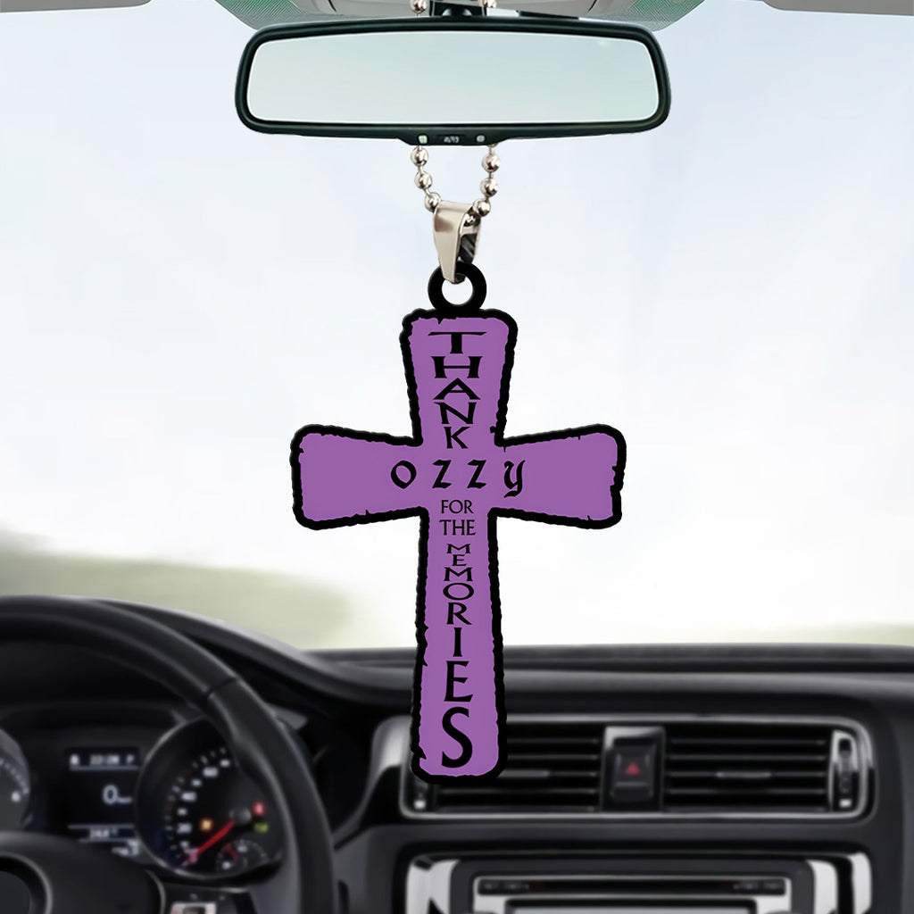 Ozzy Osbourne Custom Shape 2-sided Acrylic Car Ornament – TANTN 14772