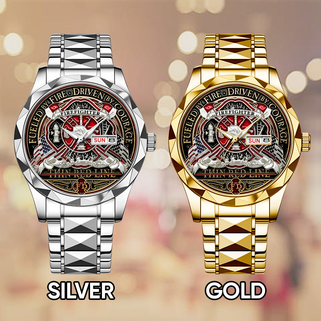 Firefighter Alloy Luxury Quartz Watch – TANTN 14864