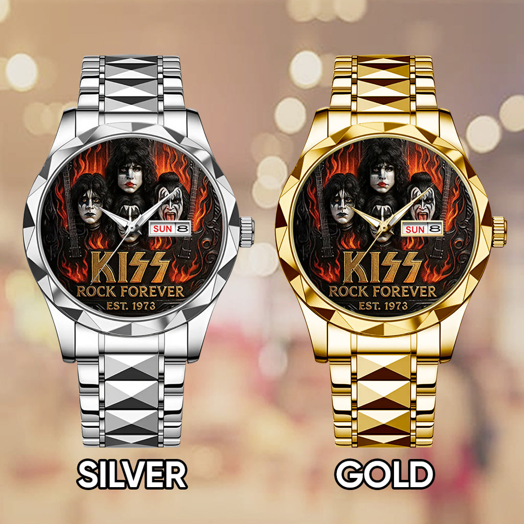 KISS Alloy Luxury Quartz Watch – TANTN 14956