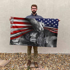 Faith Over Fear 3D Double-side House Flag – TANTN 14995