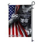 Faith Over Fear Double-side Garden Flag – TANTN 14996