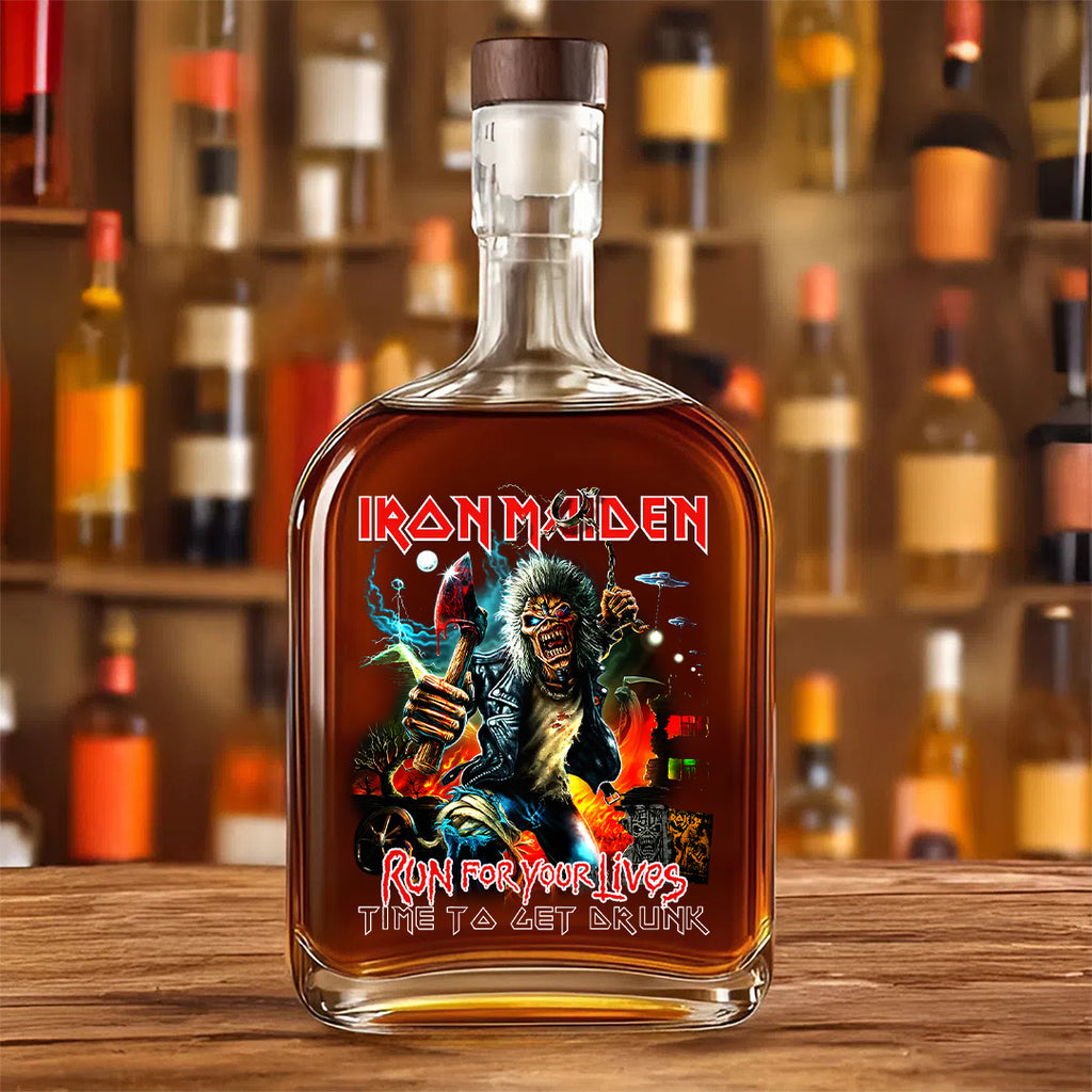 Iron Maiden 25oz Empty Whiskey Bottle – TANTN 15032