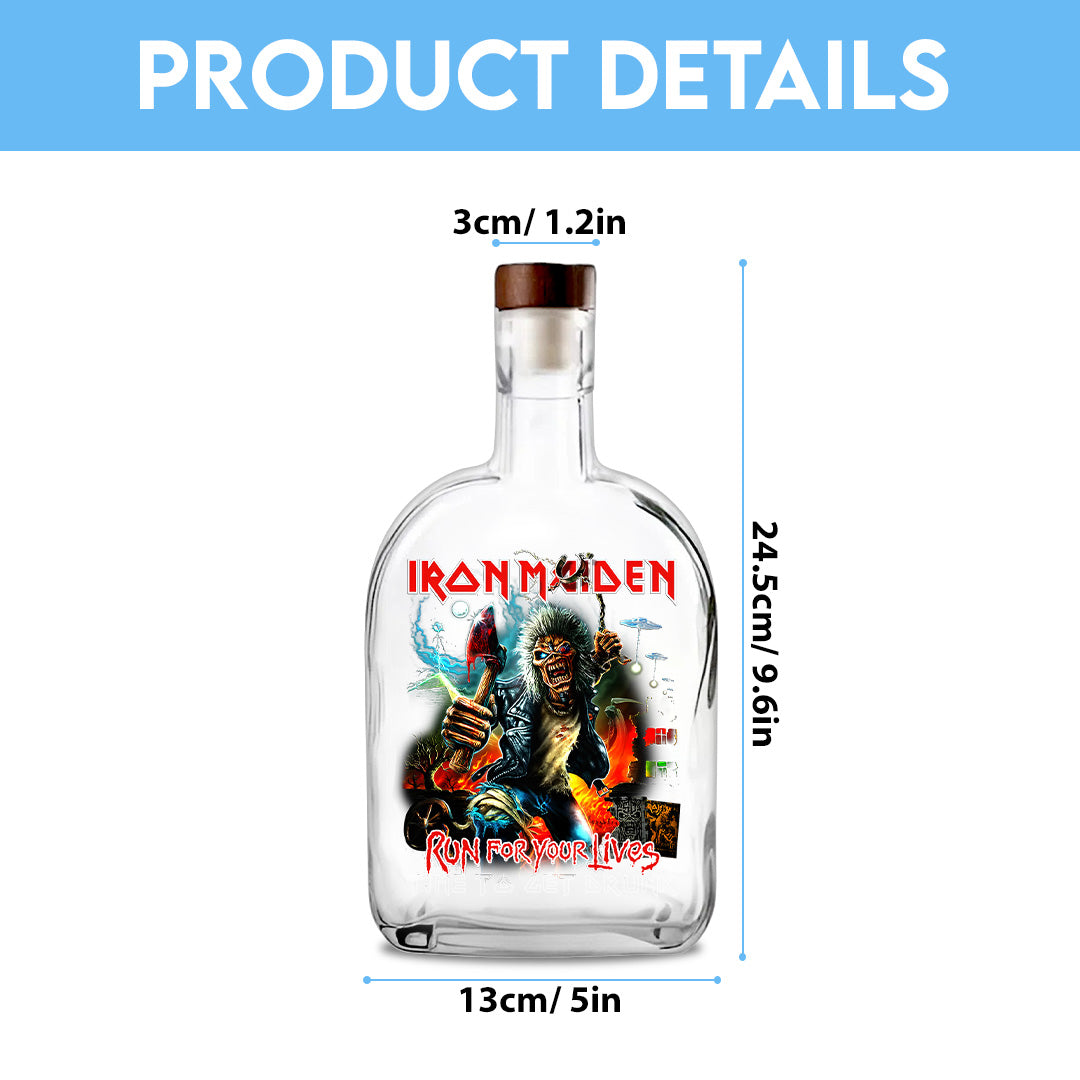 Iron Maiden 25oz Empty Whiskey Bottle – TANTN 15032