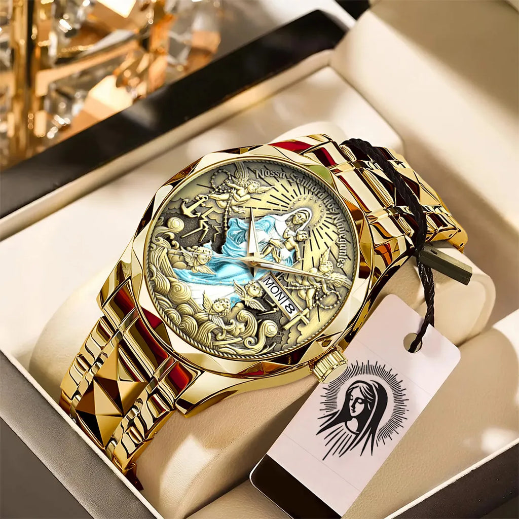Maria Alloy Luxury Quartz Watch – TANTN 15181