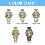 Maria Alloy Luxury Quartz Watch – TANTN 15181
