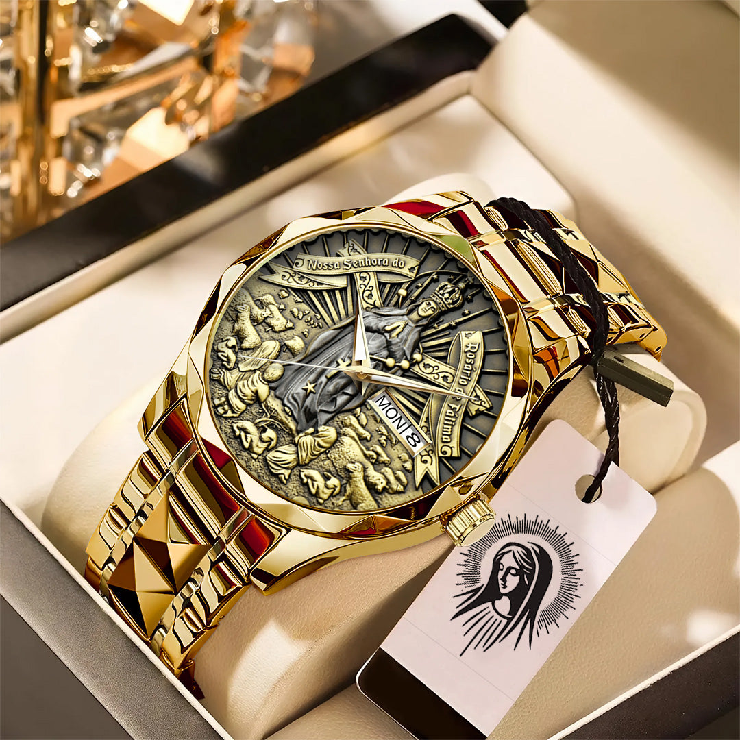 Maria Alloy Luxury Quartz Watch – TANTN 15184