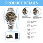 Santo Antônio Alloy Luxury Quartz Watch – TANTN 15192