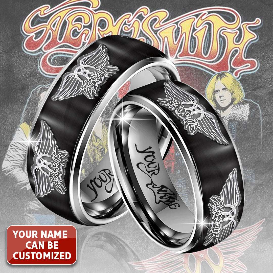 Personalized Aerosmith Custom Alloy Ring – TANTN15352