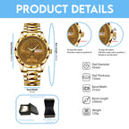 Rooted In Christ Alloy Luxury Quartz Watch – TANTN15387