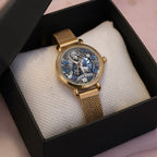 Personalized Protected By His Grace Mesh Strap Quartz Watch – TANTN15417
