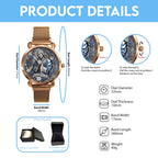 Personalized Protected By His Grace Mesh Strap Quartz Watch – TANTN15417