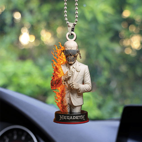 Megadeth Custom shape 2-sided Acrylic Car Ornament – TANTN15425