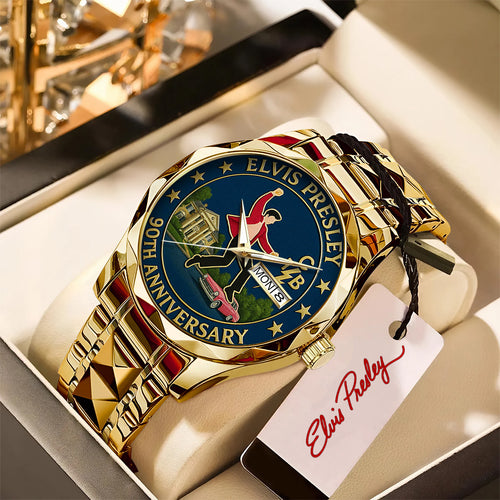 Elvis Presley Alloy Luxury Quartz Watch – TANTN15431