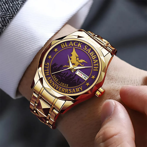 Black Sabbath 57th Anniversary Alloy Luxury Quartz Watch – TANTN15450