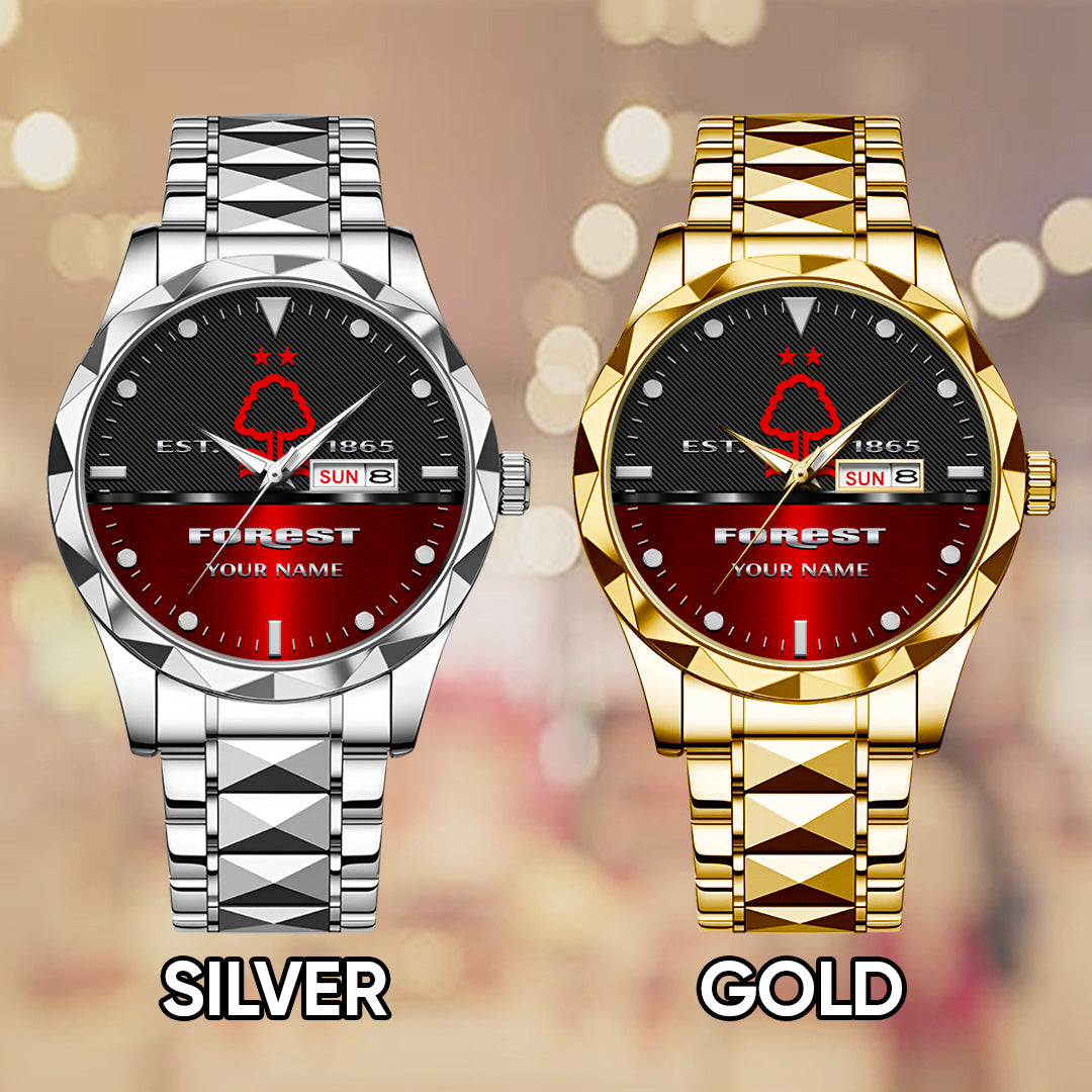 Personalized Nottingham Forest Alloy Luxury Quartz Watch – TANTN15475