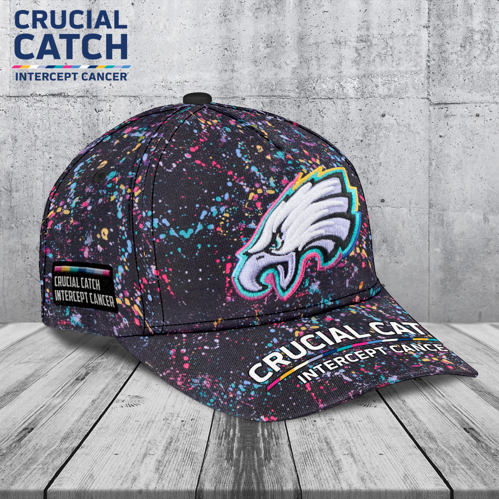 Philadelphia Eagles Crucial Catch 2025 Classic Cap – TANTN15507