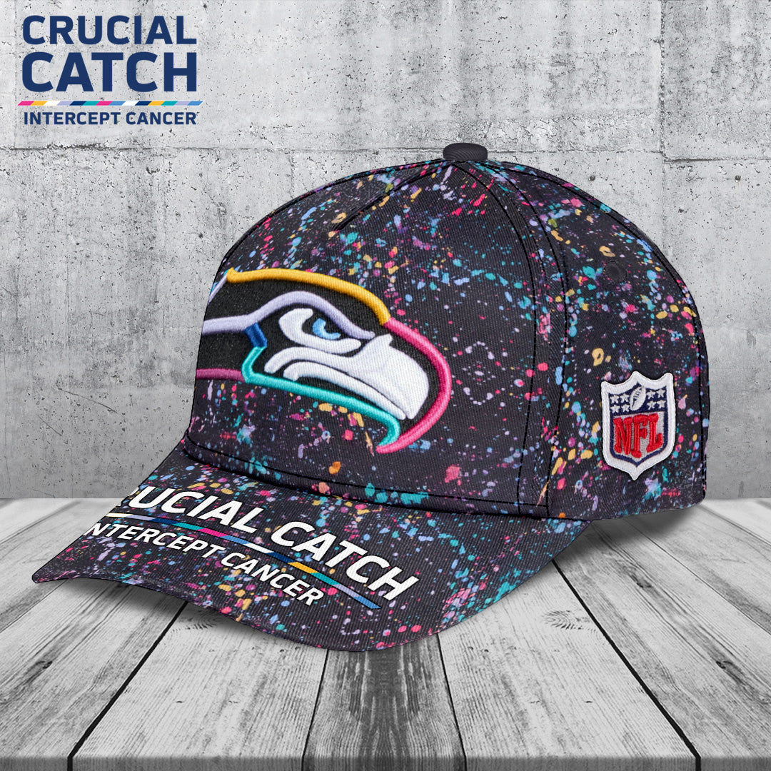 Seattle Seahawks Crucial Catch 2025 Classic Cap – TANTN15527