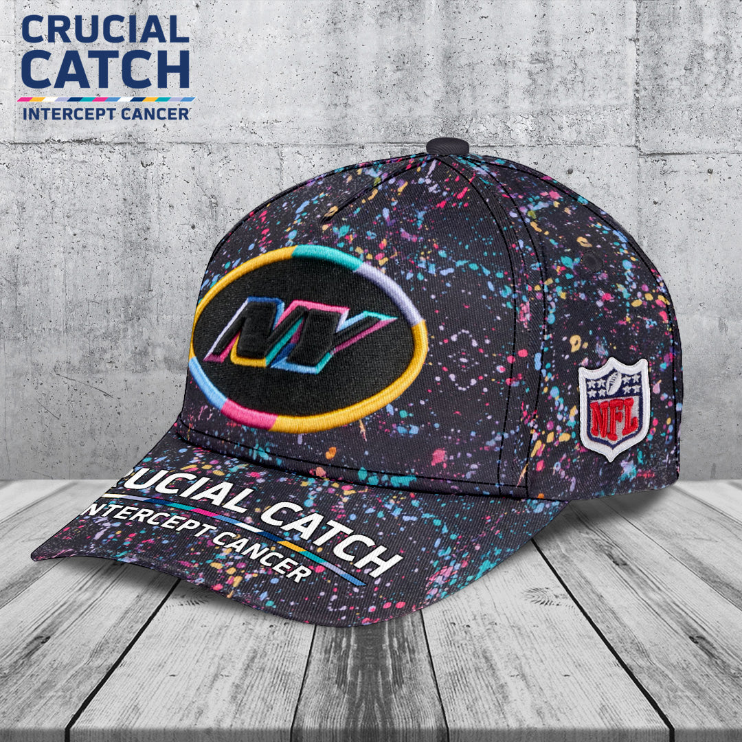 New York Jets Crucial Catch 2025 Classic Cap – TANTN15529