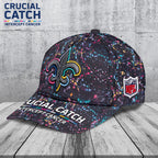 New Orleans Saints Crucial Catch 2025 Classic Cap – TANTN15533