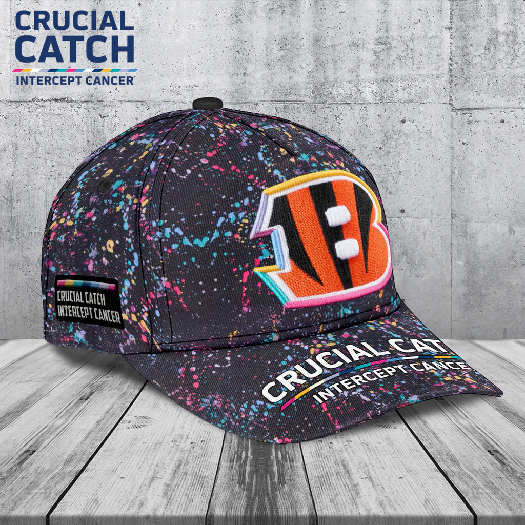 Cincinnati Bengals Crucial Catch 2025 Classic Cap – TANTN15534